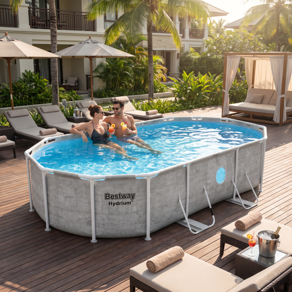 Bestway Steel Pro Max Rectangular & Oval Frame Pools